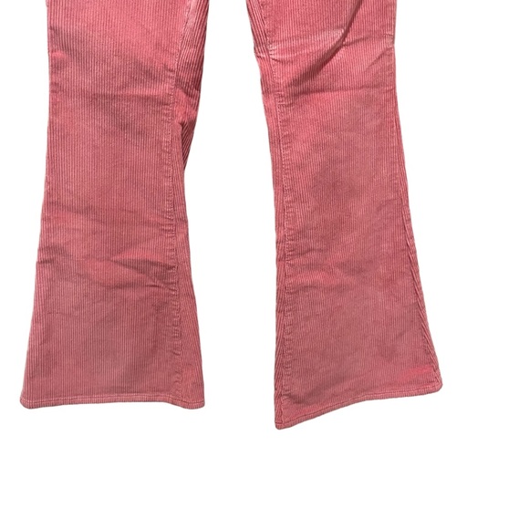 Lee High Rise Flare Corduroy Jeans Canyon Rose Size 27 New with Tags - Picture 5 of 12